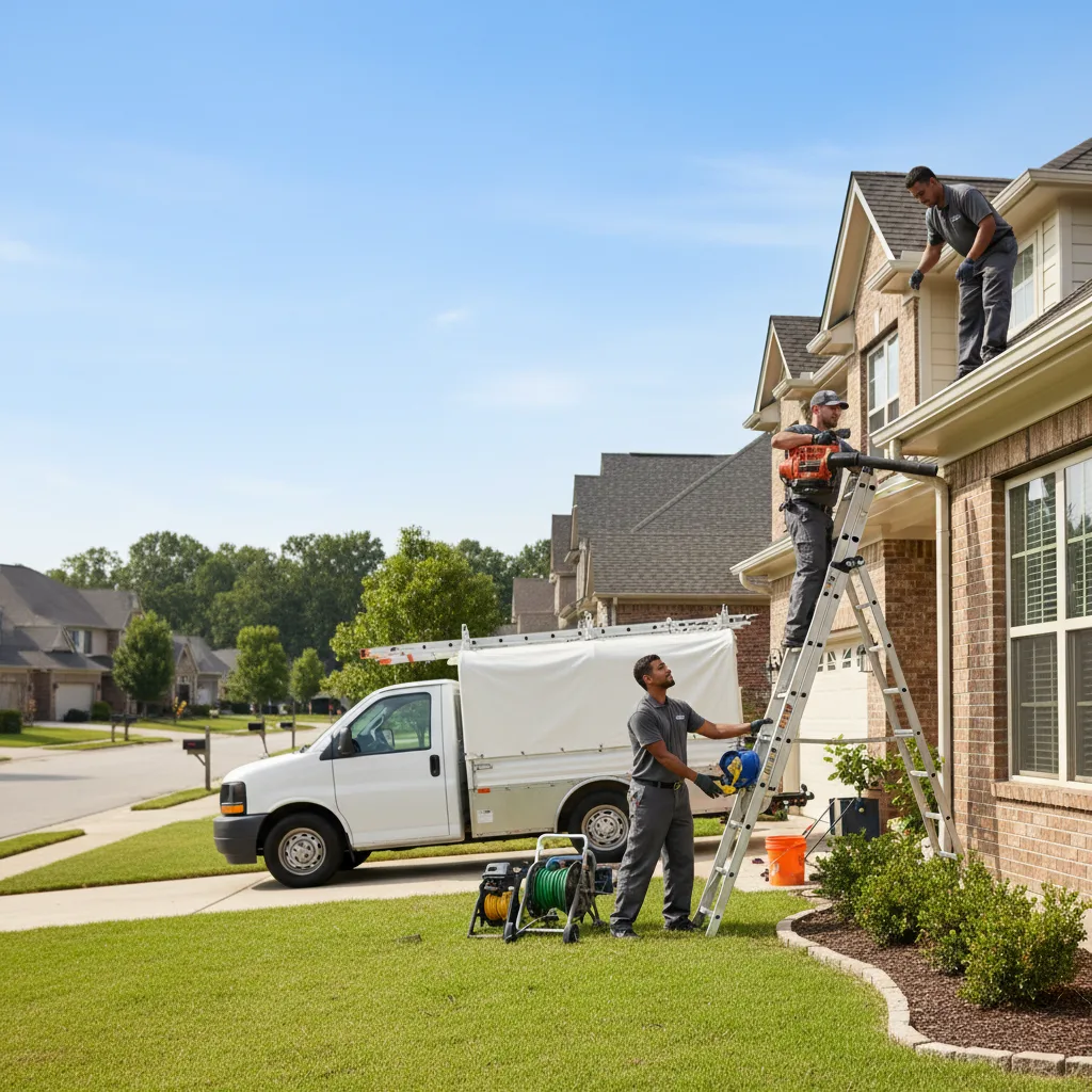 Home Gutter Service in Leslie, GA near me